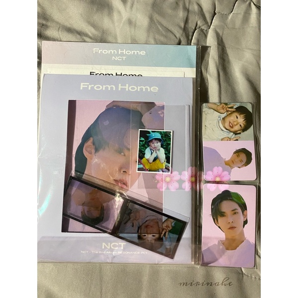 [Booked] PC Photocard Photoframe Deco Sticker From Home Doyoung