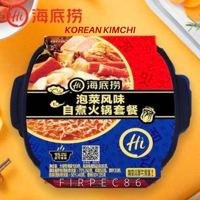 

HAIDILAO INSTANT HOTPOT 6 VARIAN! KEMASAN SIAP SAJI SELF-HEATING - TOMATO CHICKEN