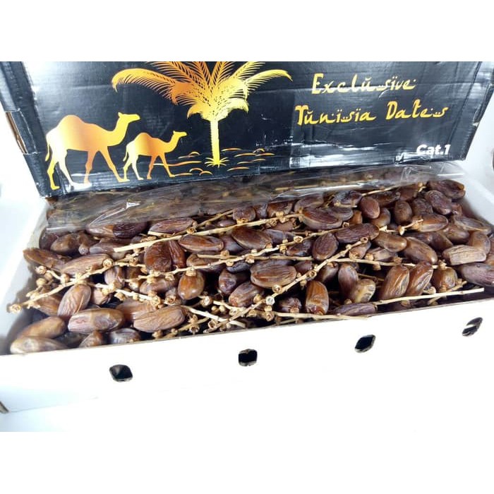 

Kurma Palm Deglet Noor 5kg / Kurma Tunisia / Kurma Palm fruit 5kg