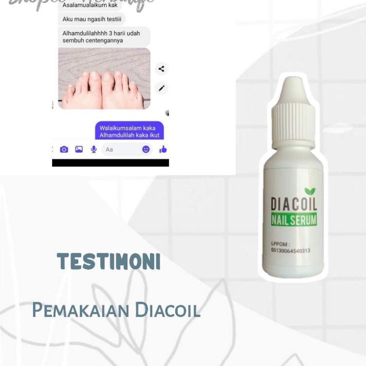 [LLM. 512542]  DIACOIL NAIL SERUM OBAT KUKU RUSAK PENGHILANG JAMUR KUKU