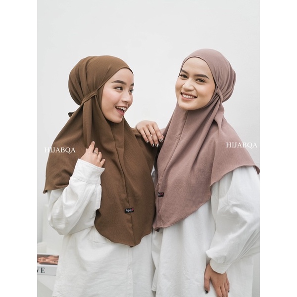 HIJABQA - Bergo Crinkle Airflow Premium