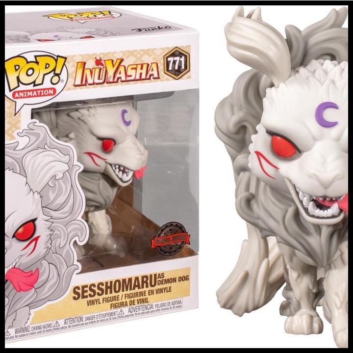 Funko Super Sized Pop Animation - Inuyasha - Sesshomaru As Demon Dog