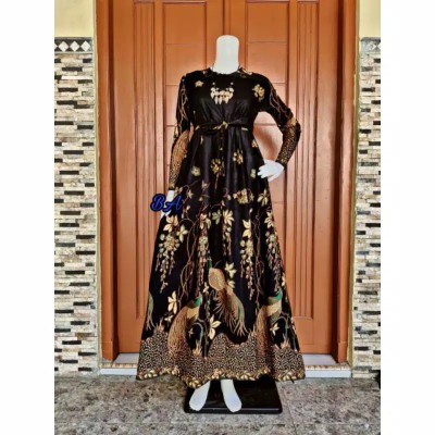 Maura Couple - Sania Ruffle Batik Couple Ori Ndoro Jowi Dnt Garansi