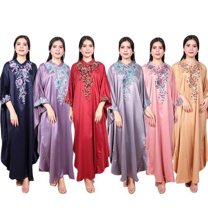 Fashion Lebaran Fadhila Kaftan Muslim Maxmara Jumbo / Kaftan Modern