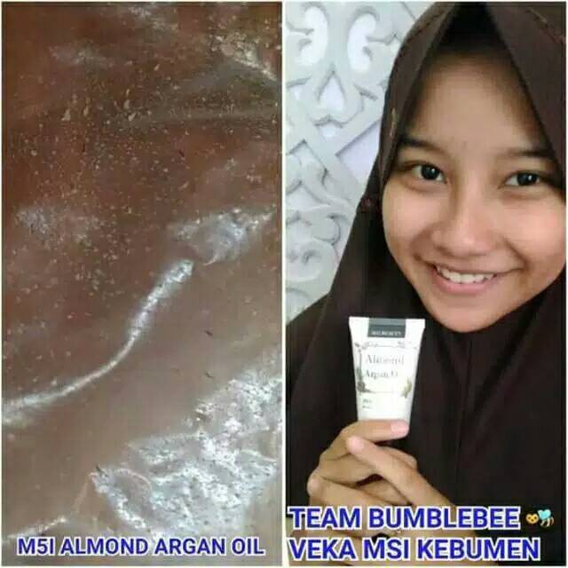 

MASKER ALMOND DAN ARGAN OIL
