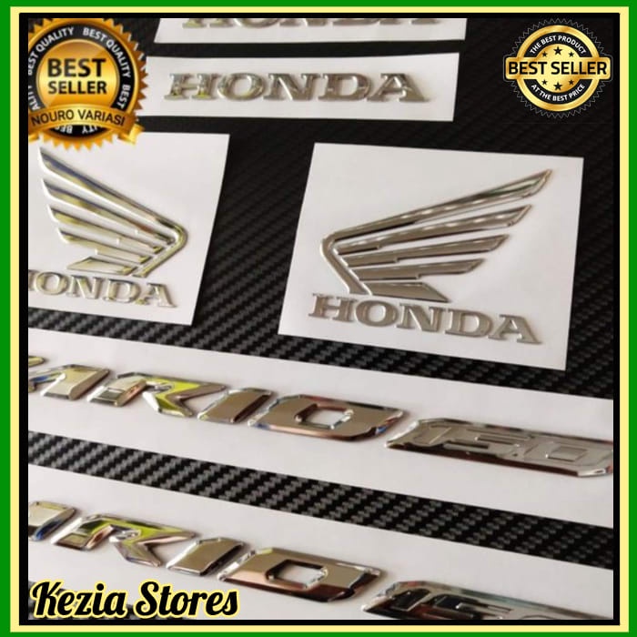 Grosir Emblem Honda Vario 150 2018 2019 2020 sayap honda timbul berkualitas terbaik termurah Keren