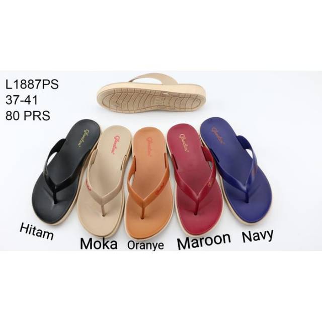 Glanzton sandal japit L1887