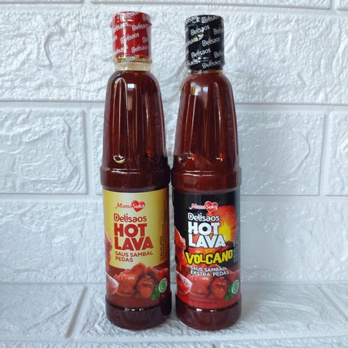 

MAMASUKA Delisaos Saus Sambal Hot Lava, Volcano Botol 260ml