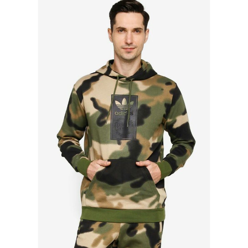 ADIDAS CAMO HOODIE PULLOVER NEW ORIGINAL