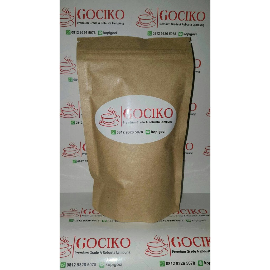 

GOCIKO - Kopi Bubuk Robusta Lampung 150gr Premium Grade A