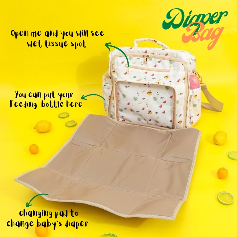 Diaper bag baby/ tas bayi/ Diaper bag bayi