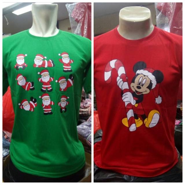 SALE STOCK Kaos Natal Katun Limited Edition Random