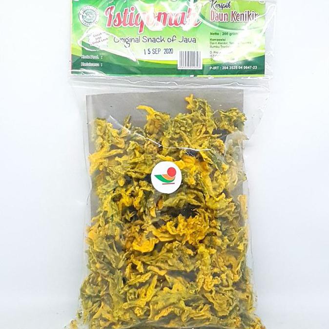 

Paling Dicari] Istiqomah Keripik Daun Kenikir 200Gr | Kripik Raja Ulam Sayur Nabati