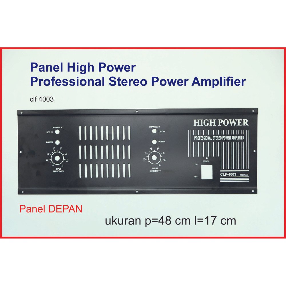 Panel High power amplifier clf 4003