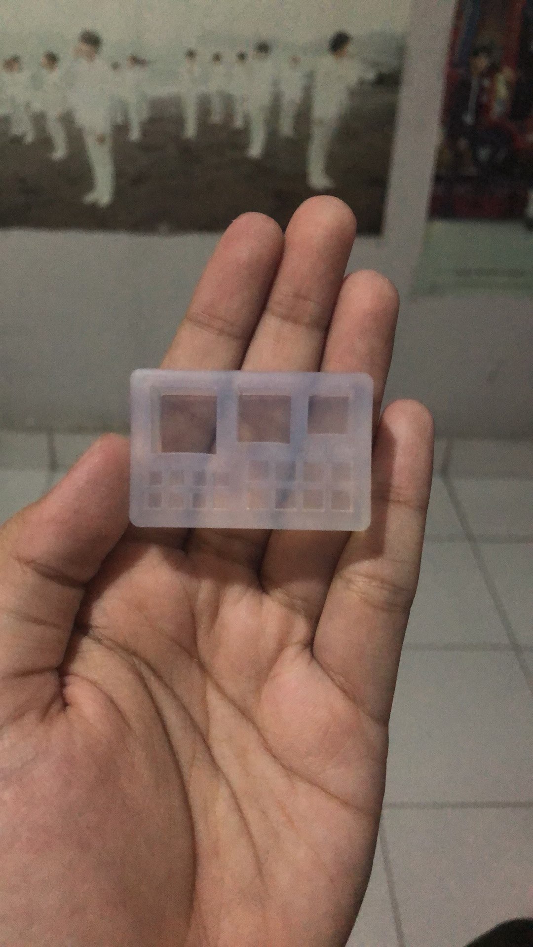 ✿ Inf ✿ Cetakan Resin Diy Handmade Bentuk Kotak Bahan Silikon