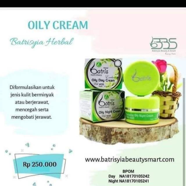 

Oily cream