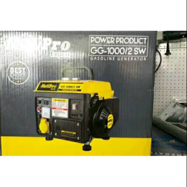 MULTIPRO GG1000 2SW GENERATOR GENSET GG 1000 2SW