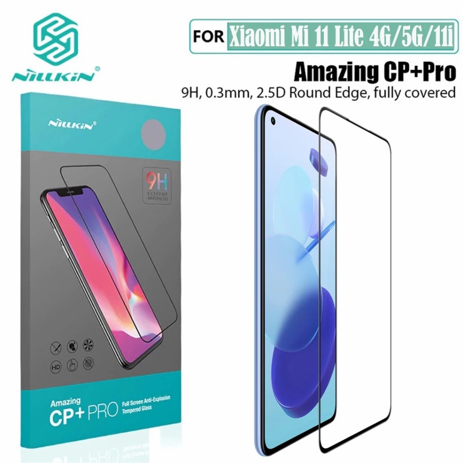 TEMPERED GLASS NILLKIN CP+ PRO XIAOMI MI 11 LITE / MI11 LITE FULL