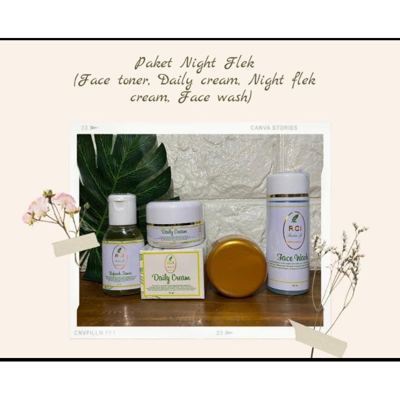 Paket cream flek racikan ijo RCI SKINCARE krim anti flek hitam
