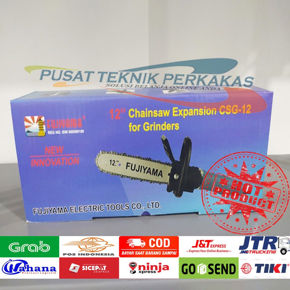 Jual CHAINSAW FUJIYAMA FUJIYAMA Chainsaw Mini Chain Saw 12 Alat Gergaji ...