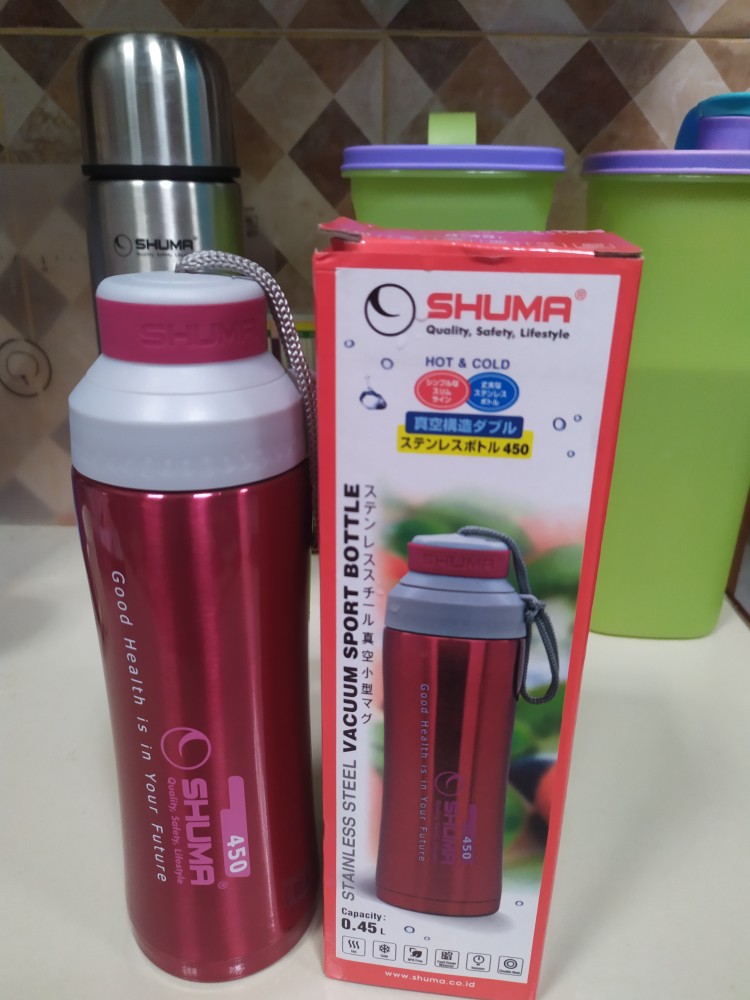 Botol Air Panas Shuma Stainless