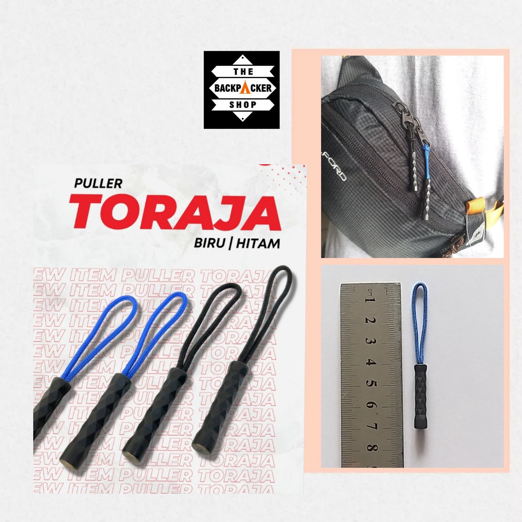 Puller zipper gantungan resleting tas