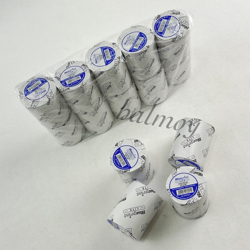 

KERTAS STRUK / REGISTER THERMAL PAPER BLUEPRINT 57 X 47 ( 10 PCS )