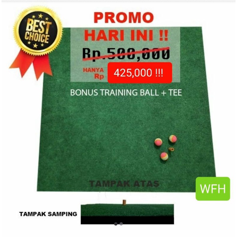 karpet golf protable alas golf