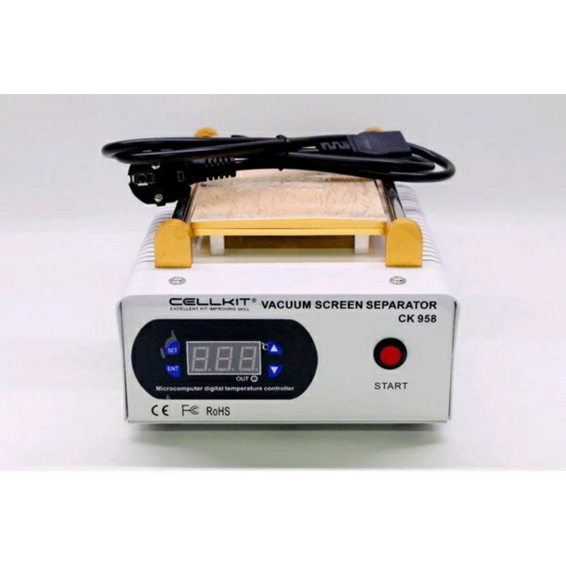 Alat Press / Alat Pemisah LCD Touchscreen / Separator LCD With Vacuum Cellkit 958 CK958
