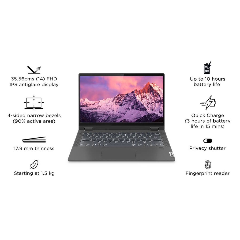 Leptop Lenovo IdeaPad Flex 5 14ITL05 i5 1135G7 8GB 512GB 14inch Win10 OHS