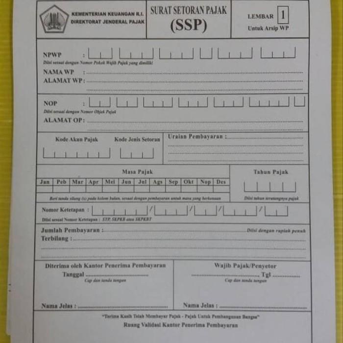

Ssp Kni 5 Rangkap /Pack Isi 10 Buku