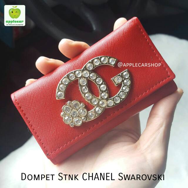 Dompet STNK CHANEL Merah