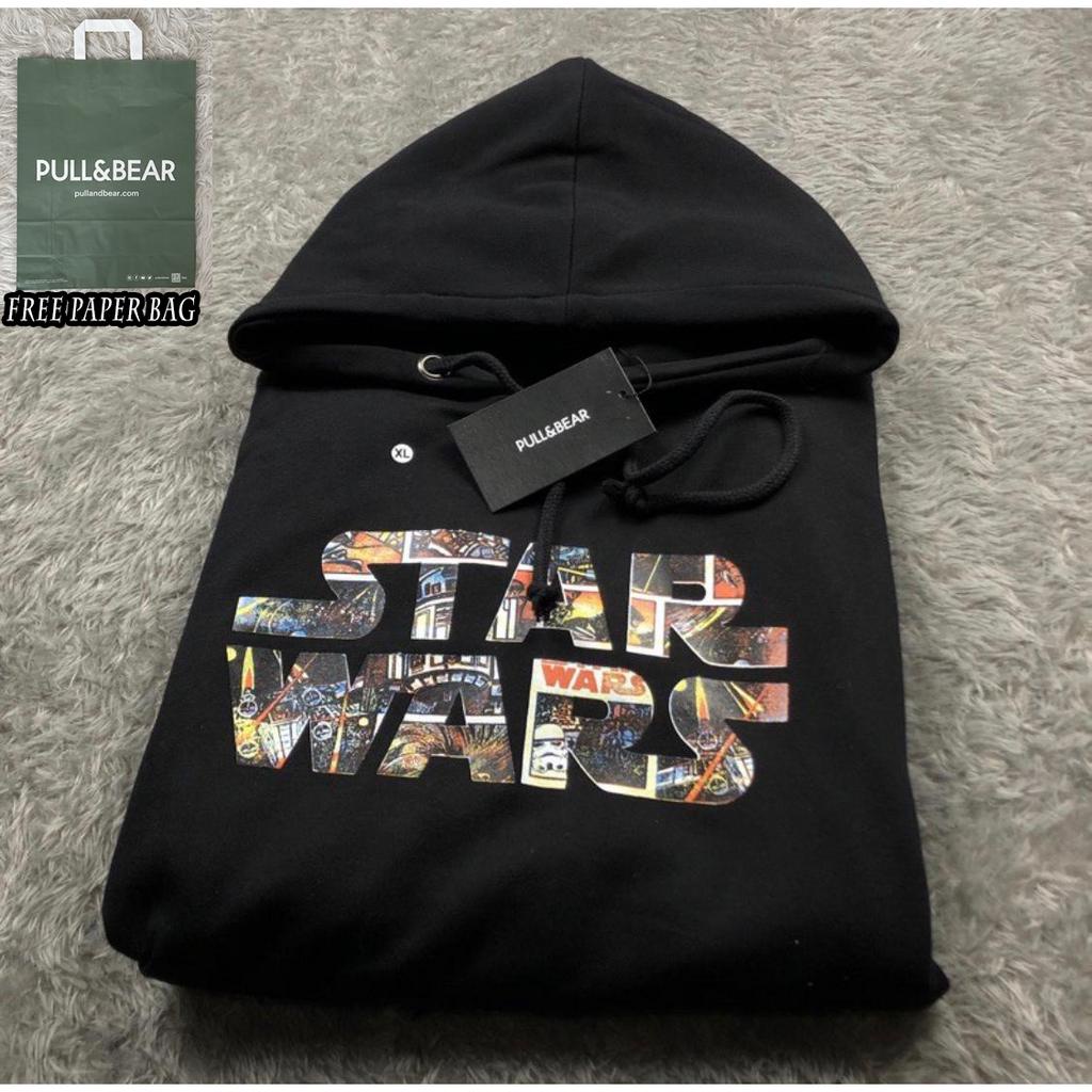 Free Paper Bag Hoodie Jaket Star Wars Full Catton X Pull and Bear // Sweater Star War X Pull &amp; Bear Premium Quality