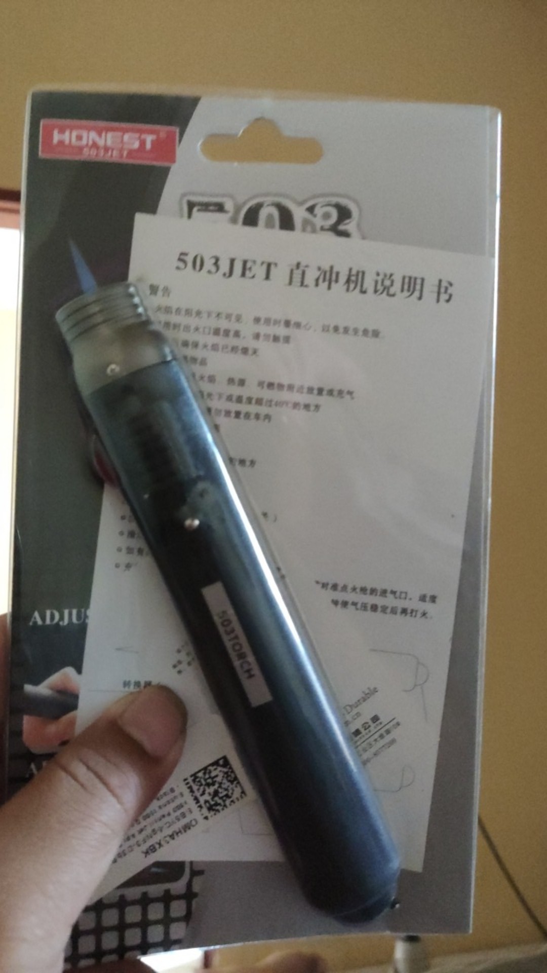 Pensil Jet Api Gas Butana Semburan Api 1800 Derajat Celcius X503