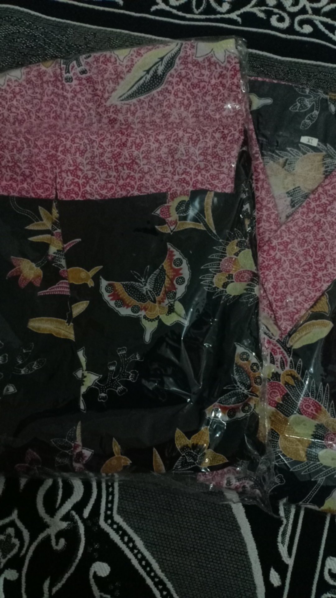 Batik Couple Keluarga Sania Ruffle Ori Ndoro Jowi Dnt Motif Phonik