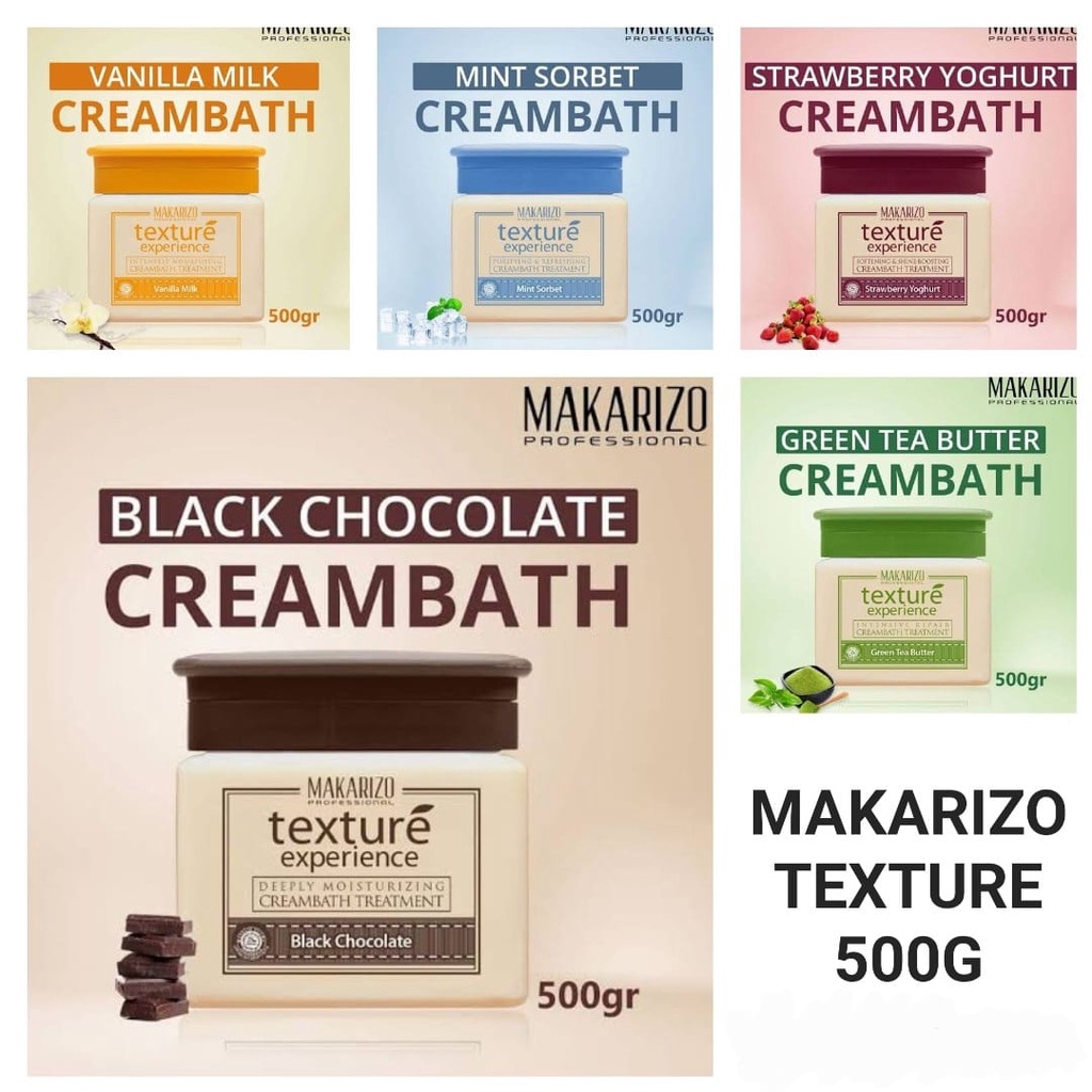 MAKARIZO Texture Experience Creambath Treatment 500g