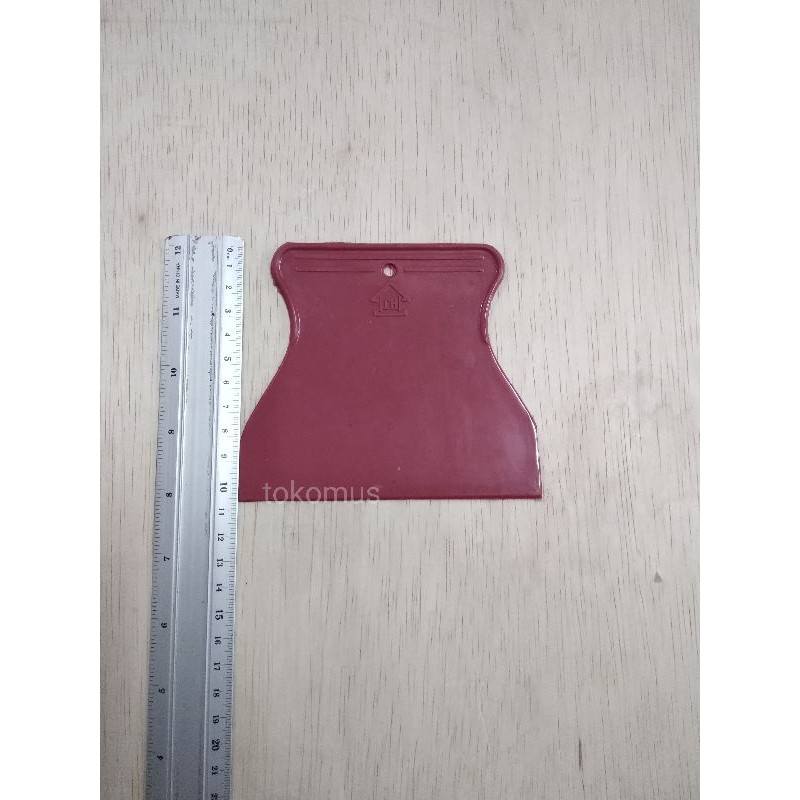 KAPE PLASTIK /PVC SCRAPER 5&quot; /ALAT DEMPUL KOMPON TEBAL ALAT DEMPUL TEMBOK DINDING