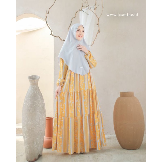 Jasmine Dress Motif Bunga Kecil Kirana Dress