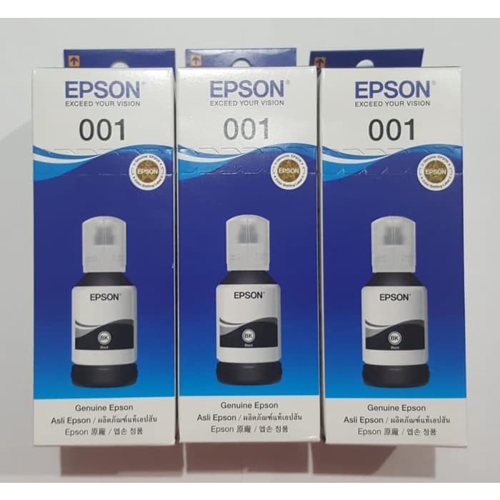 TINTA EPSON 001 SET BLACK, CYAN, MAGENTA, YELLOW 1 SET