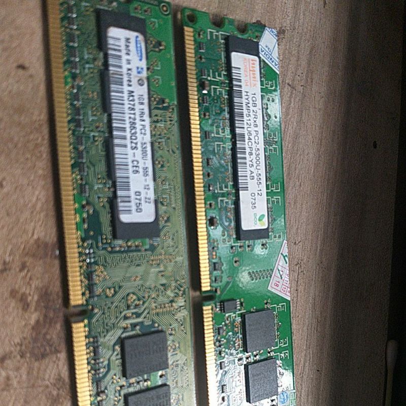 ram ddr2 PC2-5300U-555-12