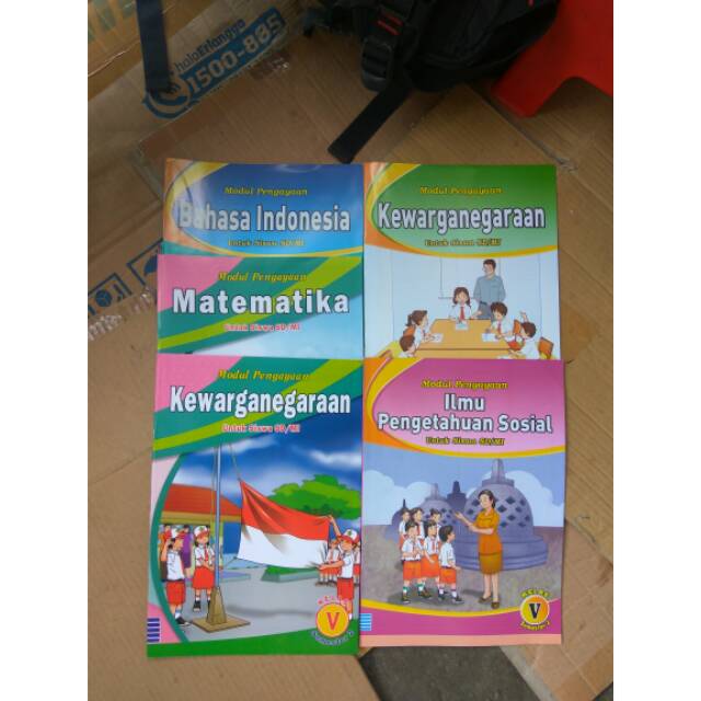LKS KTSP SD Kelas 5 Semester 2 B.indo,IPA,IPS, Matematika,PKn