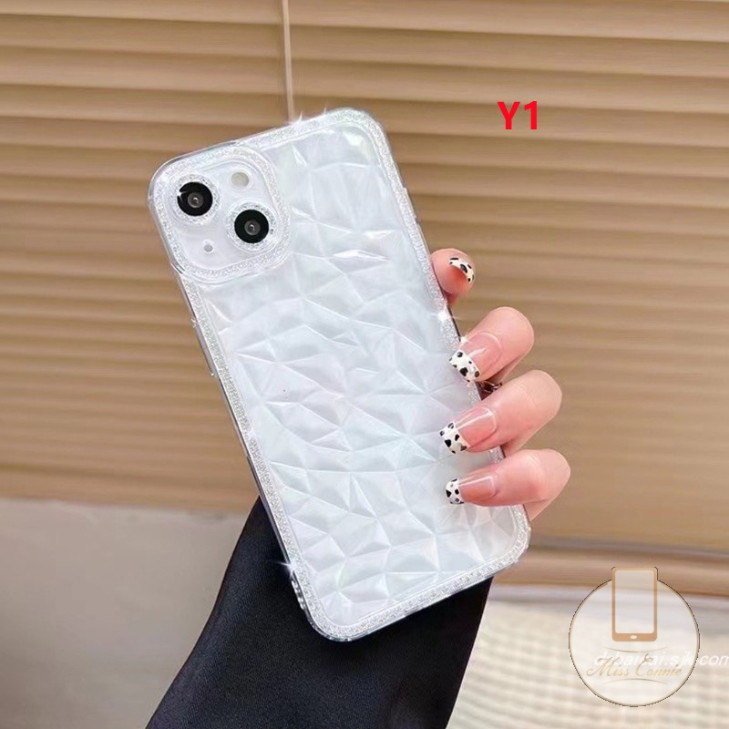 Casing TPU Xiaomi Redmi 10A 10 10C 9C NFC Redmi Note 11 Pro 11s Note 10 10s 10Pro Max 11Pro Aksen Glitter 3D