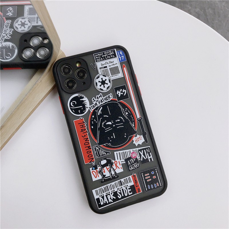 Hard case Pelindung Desain Star wars Untuk Iphone 12 pro Max i11 pro Max X Xs Max Xr 7 8 6 6s Plus