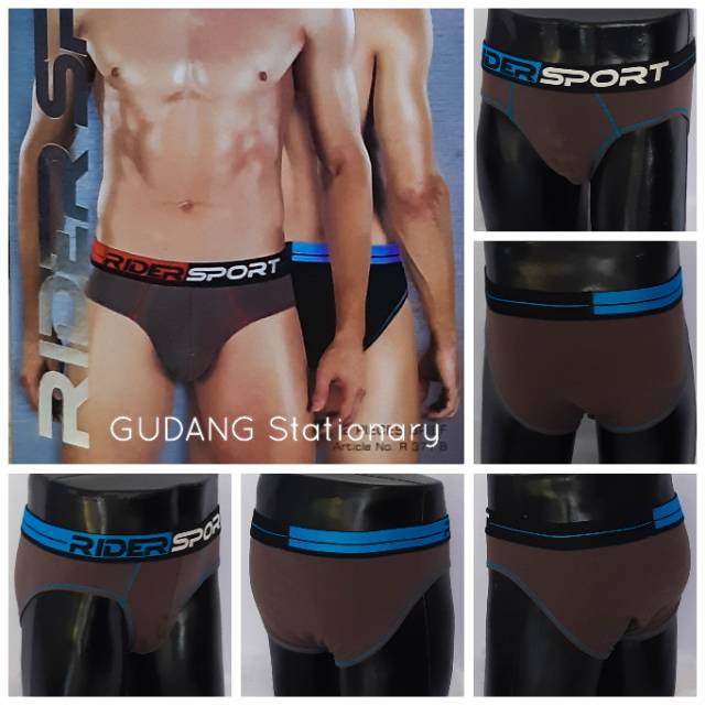 Rider Sport Men Brief R 371 B [ isi 2 pcs ]