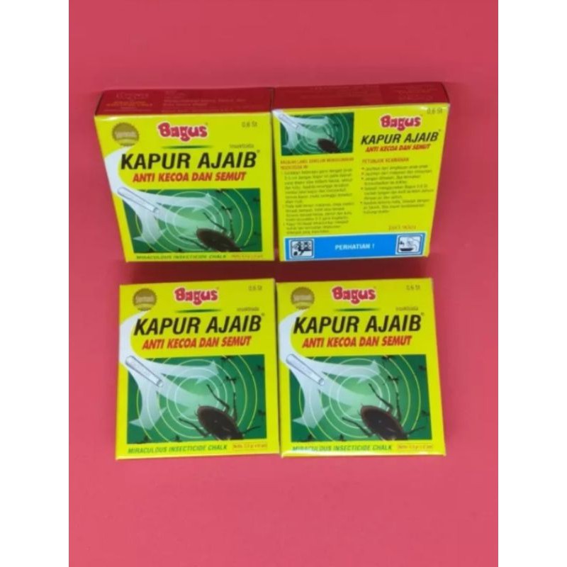 BAGUS KAPUR AJAIB / KAPUR PEMBASMI SERANGGA.. 1 Pak ISI 6 pcs