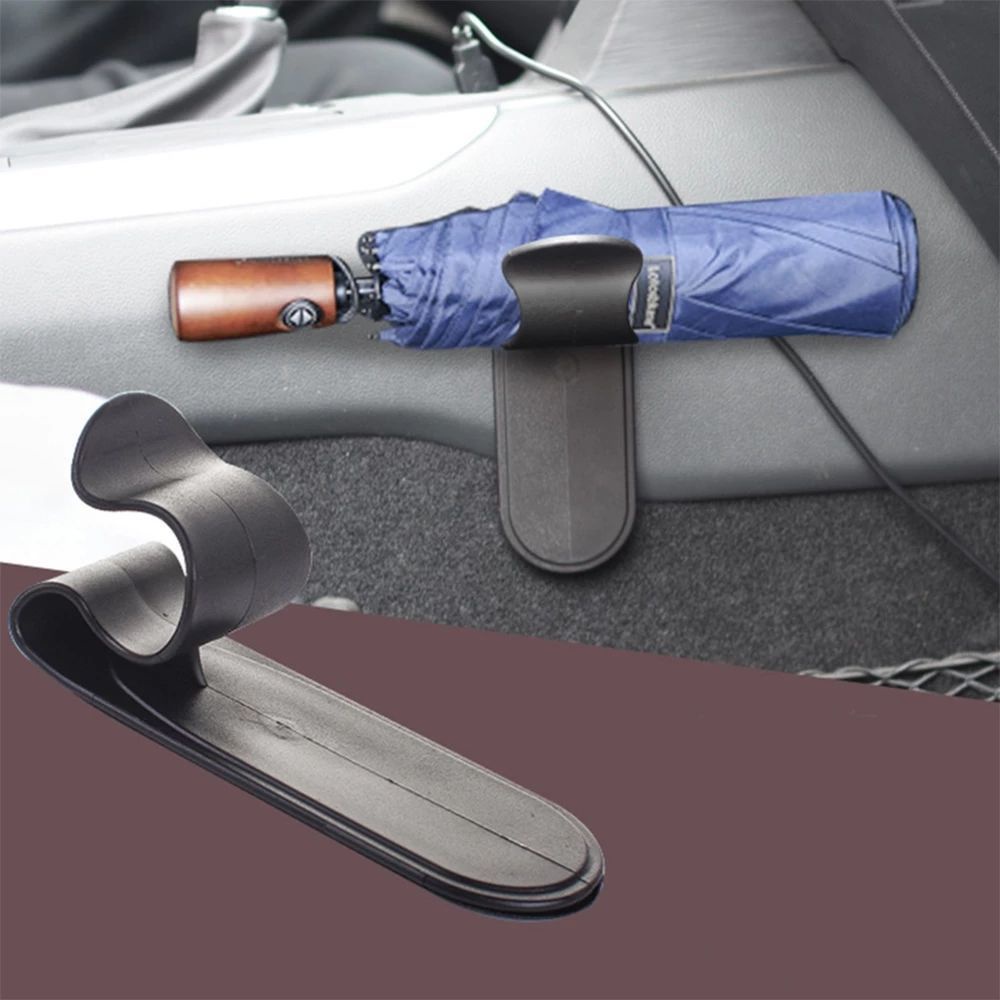 Universal Car Trunk Umbrella Holder Rear Trunk Mounting Bracket Towel Hook Car Goods Automobile Trunk Organizer Accessories