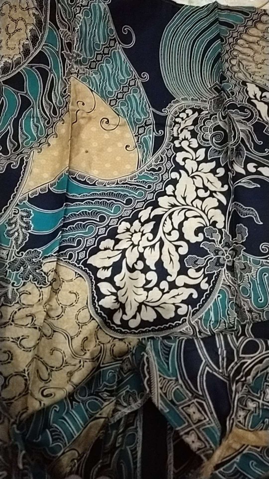 Kemeja Batik Pria Lengan Panjang Size M L Xl Bswart Batik Hrb026 Kenango Hem Panjang Padi