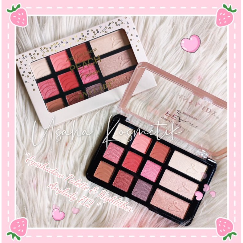 PROMO ECER!! 994 EYESHADOW ANYLADY PALLETTE THE BEST GIRL NUDE