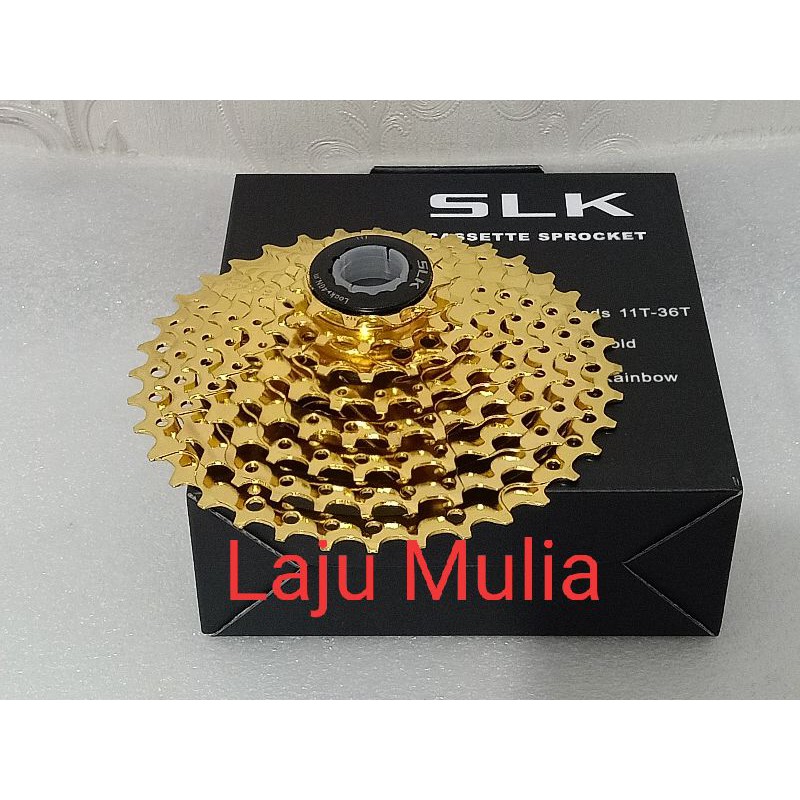 SPROCKET SLK 8 SPEED 11-36T GOLD