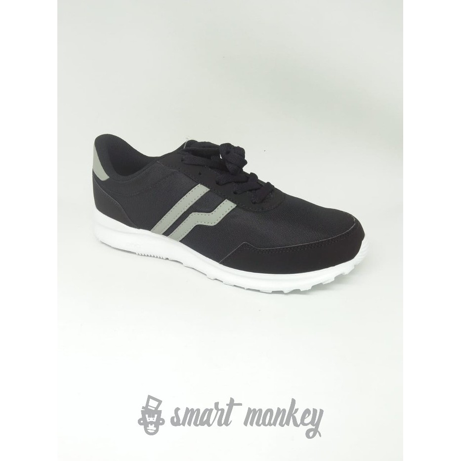 Termurah Sepatu casual running piero original City core black grey new 2019